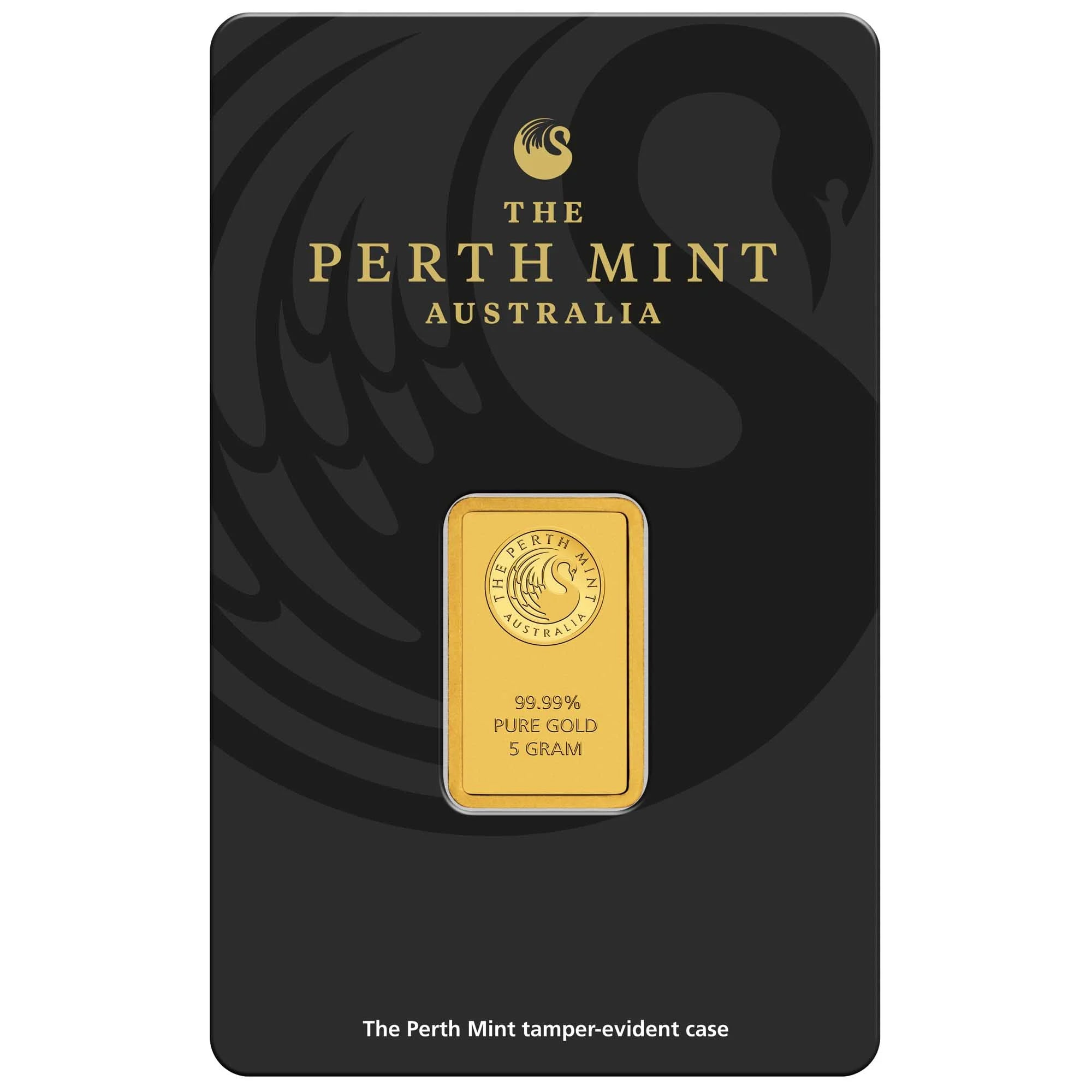 5g Perth Mint Minted Gold Bar