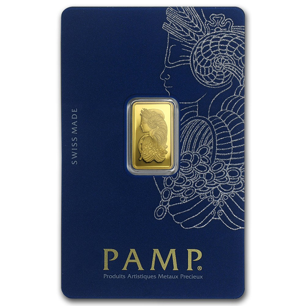 2.5g Pamp Suisse Lady Fortuna Gold Bar