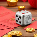 2026 1 oz Fiji Lunar Year of the Horse .999 Silver Antique Dice Coin