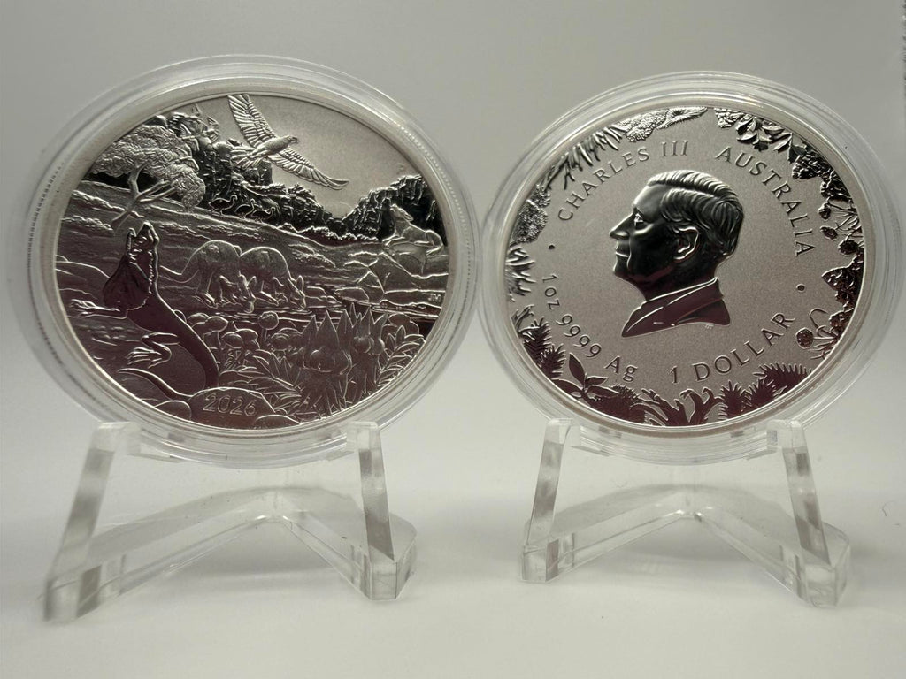 2026 1 oz Australia Wonders of Australia - The Outback .9999 Silver BU Coin