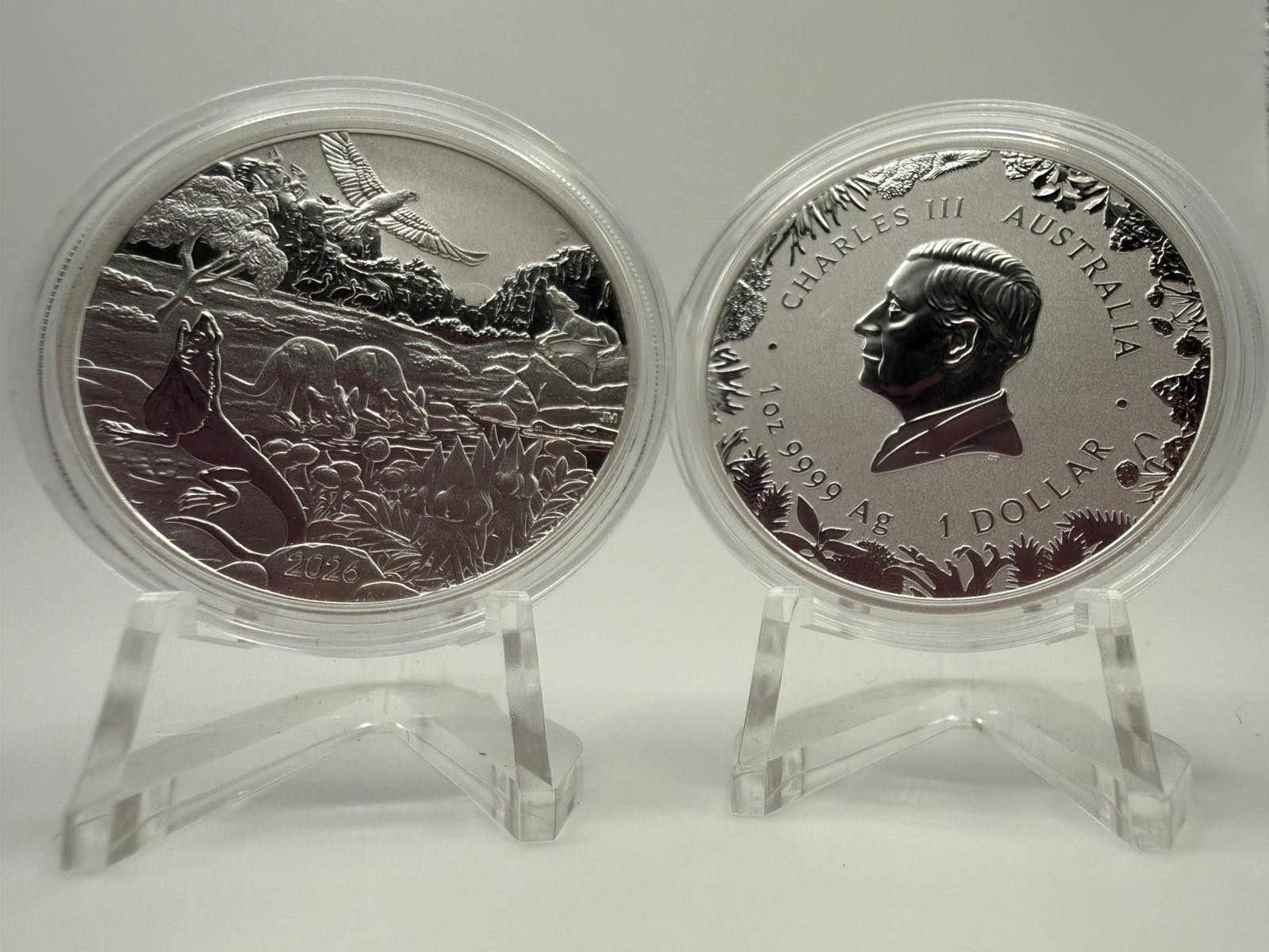 2026 1 oz Australia Wonders of Australia - The Outback .9999 Silver BU Coin