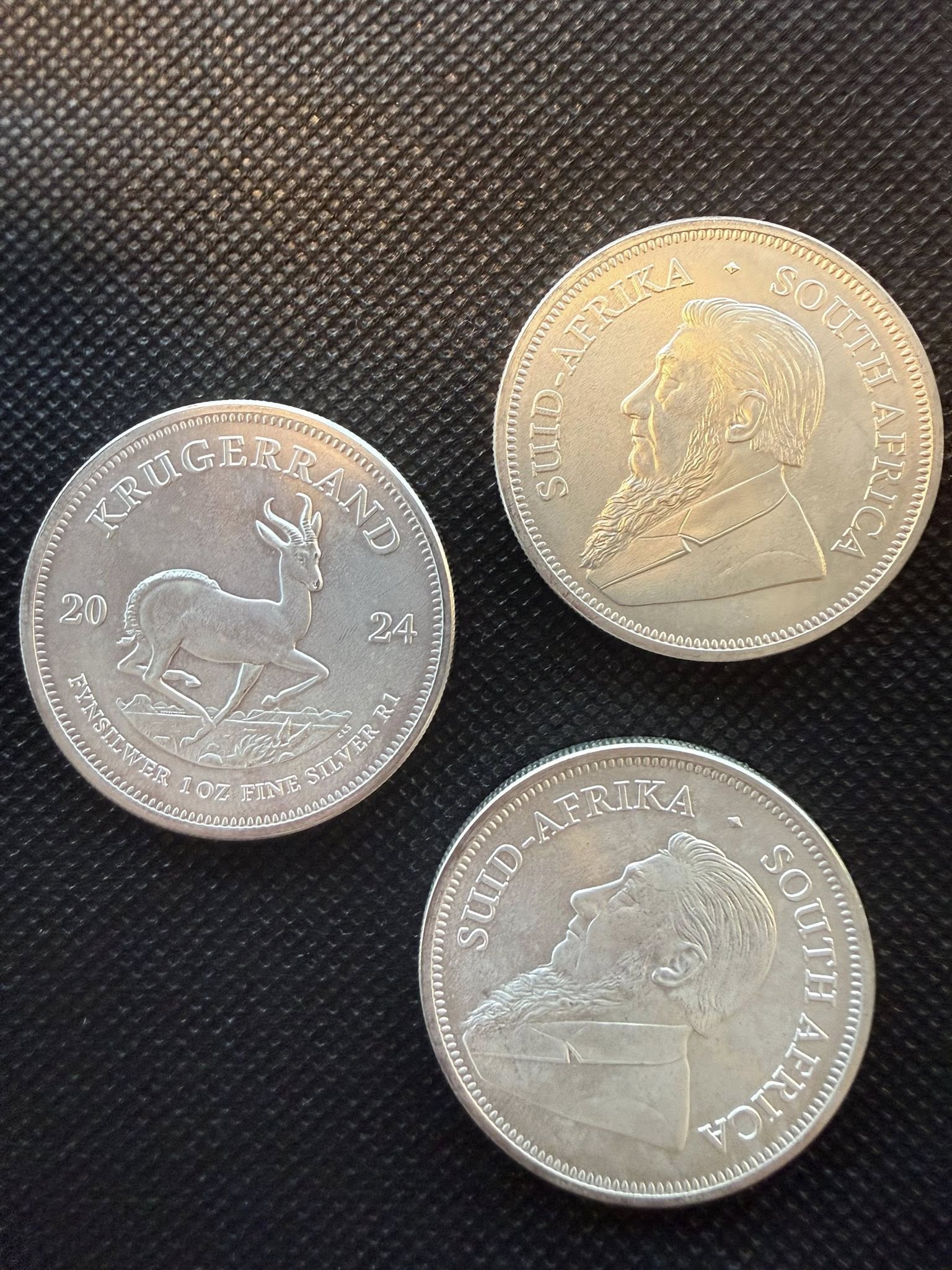1oz South African Silver Krugerrand Bullion Coins