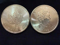 1 oz Canadian Silver Maple Leaf Bullion Coin