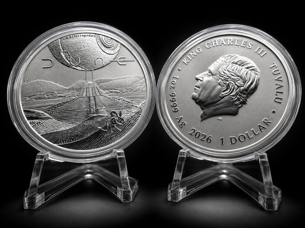 2026 1oz Tuvalu Dune .9999 Silver BU Coin
