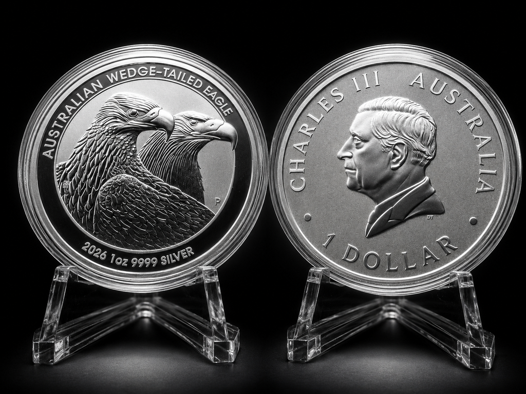 2026 1oz Australia Wedge Tailed Eagle .9999 Silver BU Coin