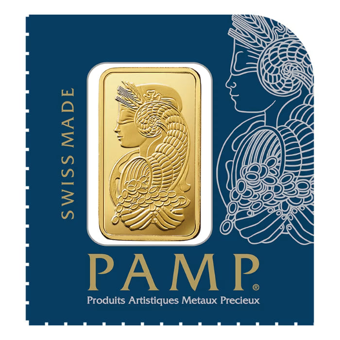 25x1 gram Pamp Suisse Fortuna Multigram .9999 Gold Bar (In Assay)