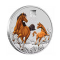 2026 1Kg LunarIII - Year of the Horse Silver Coloured BU Coin (in Capsule)
