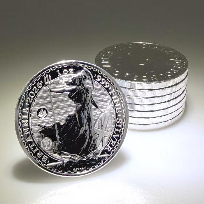 2026 1 oz UK Britannia International Privy Hong Kong Silver BU Coin