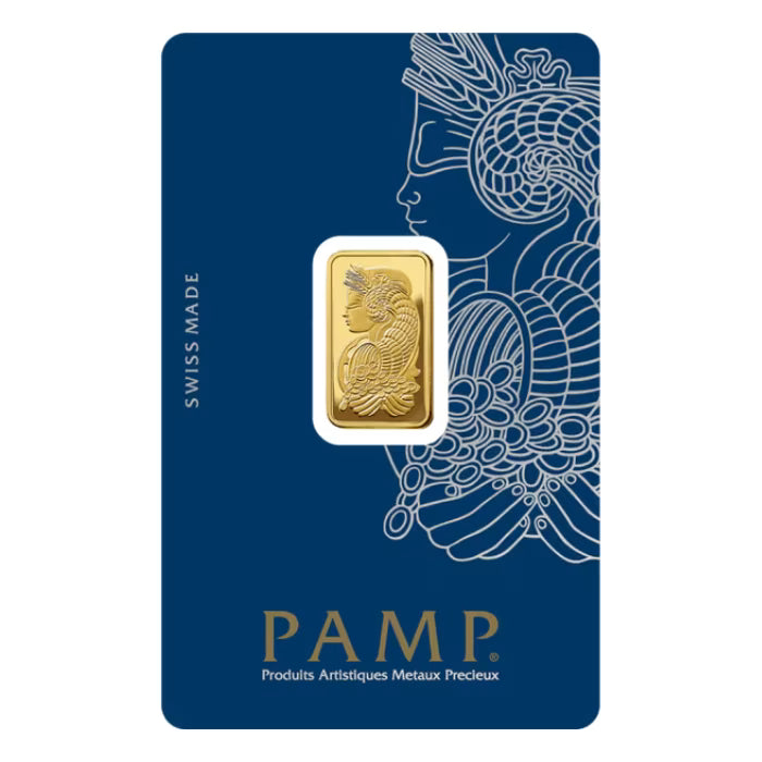 5 gram Pamp Suisse - Lady Fortuna with Veriscan .9999 Gold Bar (In Assay)