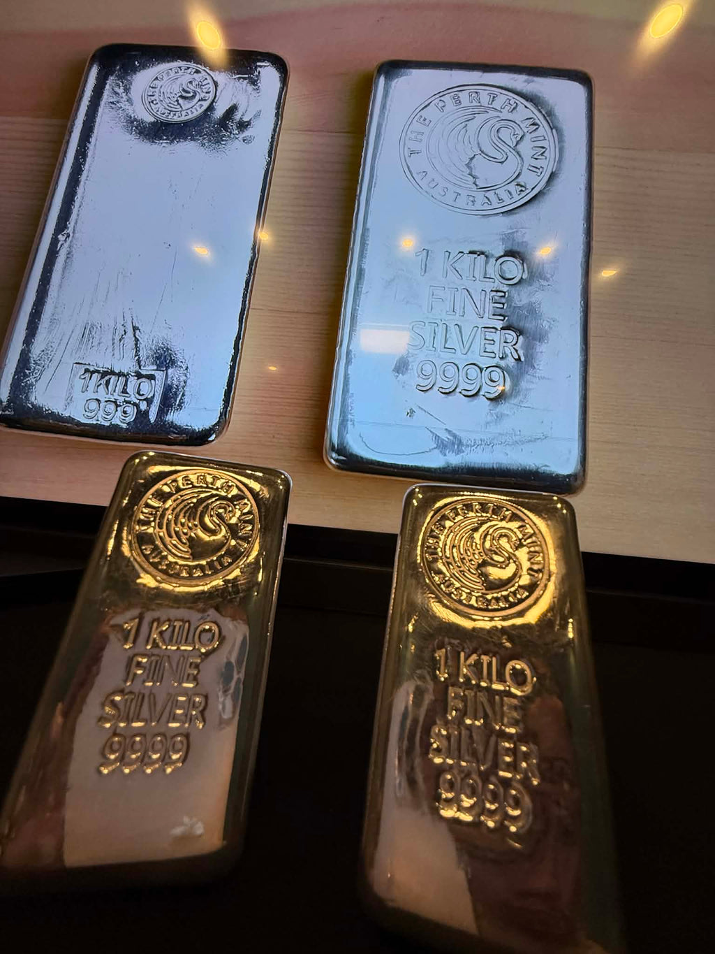 1 Kilogram Perth Mint Silver Bullion Bar