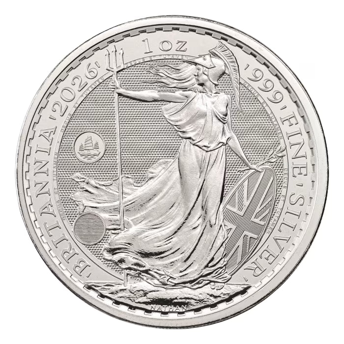 2026 1 oz UK Britannia International Privy Hong Kong Silver BU Coin