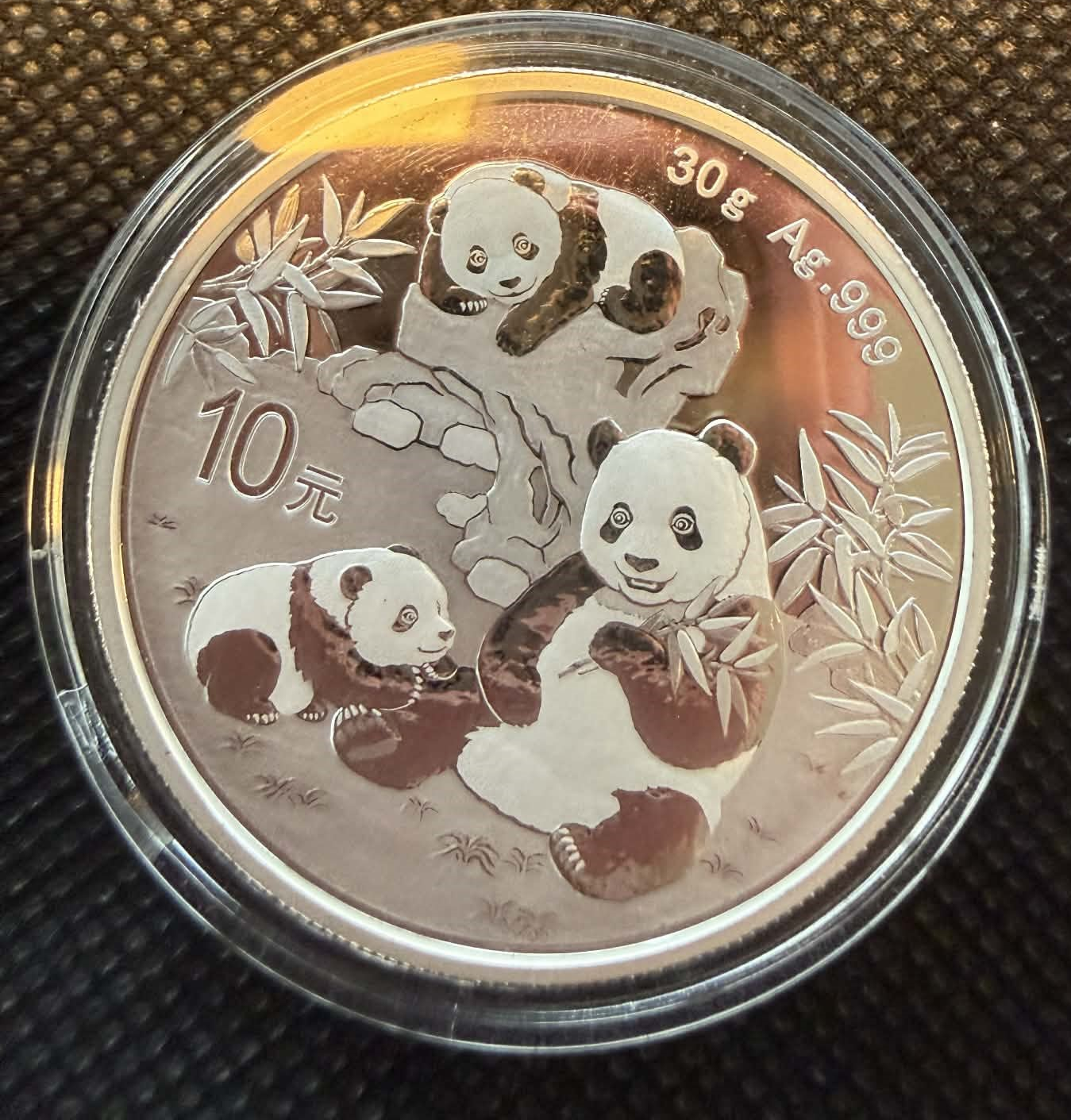 1 oz Chinese Silver Panda Bullion Coins