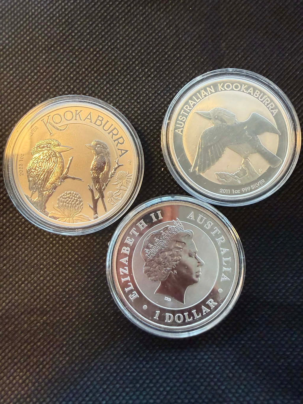 1oz Australian Silver Kookaburra Bullion Coins