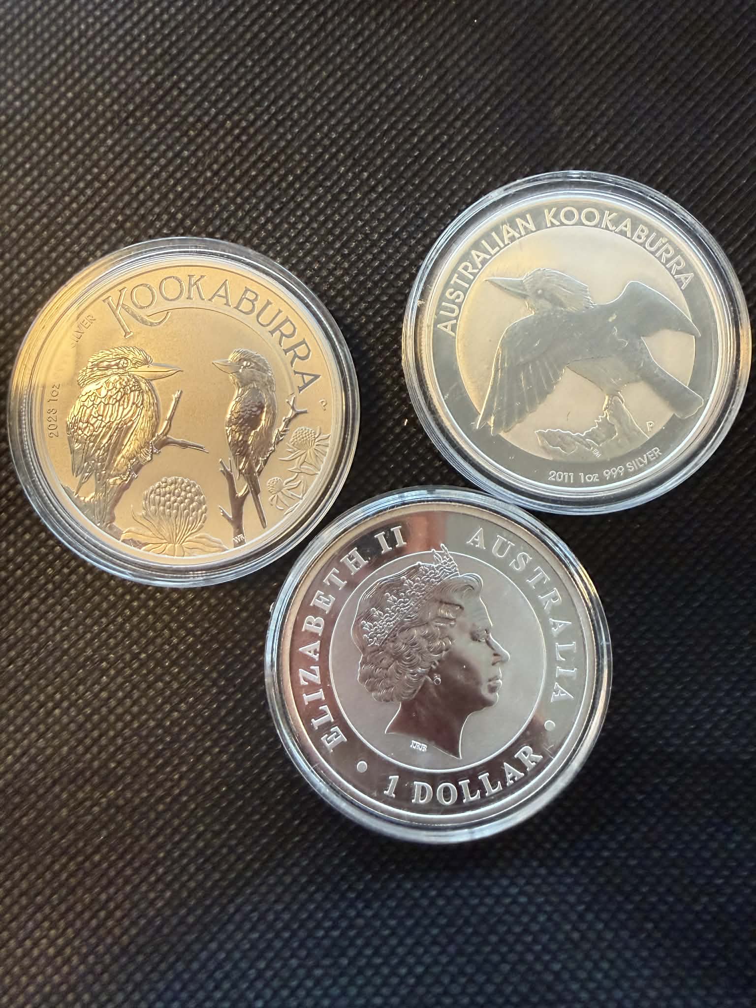 1oz Australian Silver Kookaburra Bullion Coins