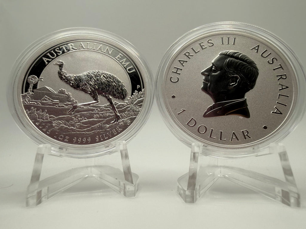 2026 1 oz Australia Emu .9999 Silver Coin