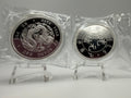 2019 1 oz China Hu Poo Dragon Silver Dollar Five 999 Silver Restrike Premium Uncirculated