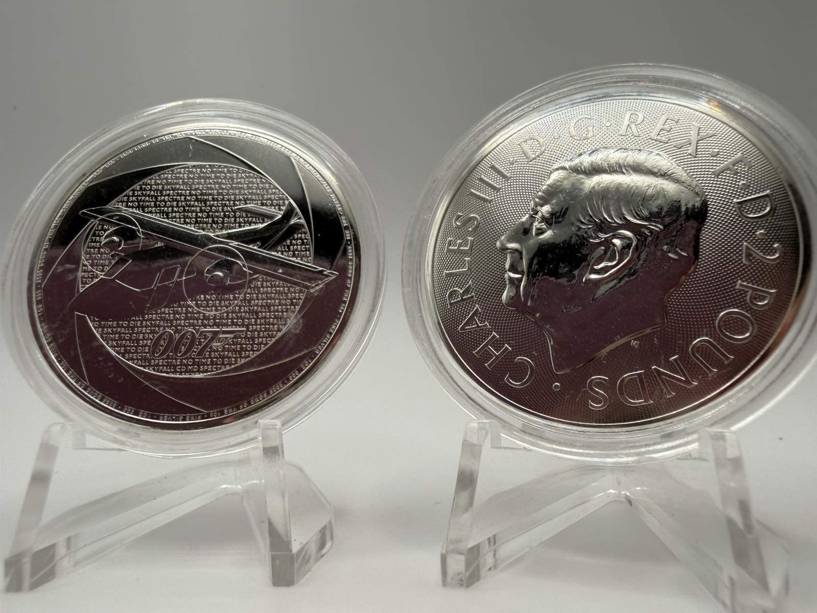 2026 1 oz Great Britain James Bond Of The 2010's .999 Silver BU Coin