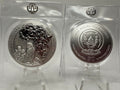 2024 1oz Rwanda African Ounce Leopard .999 Silver BU Coin