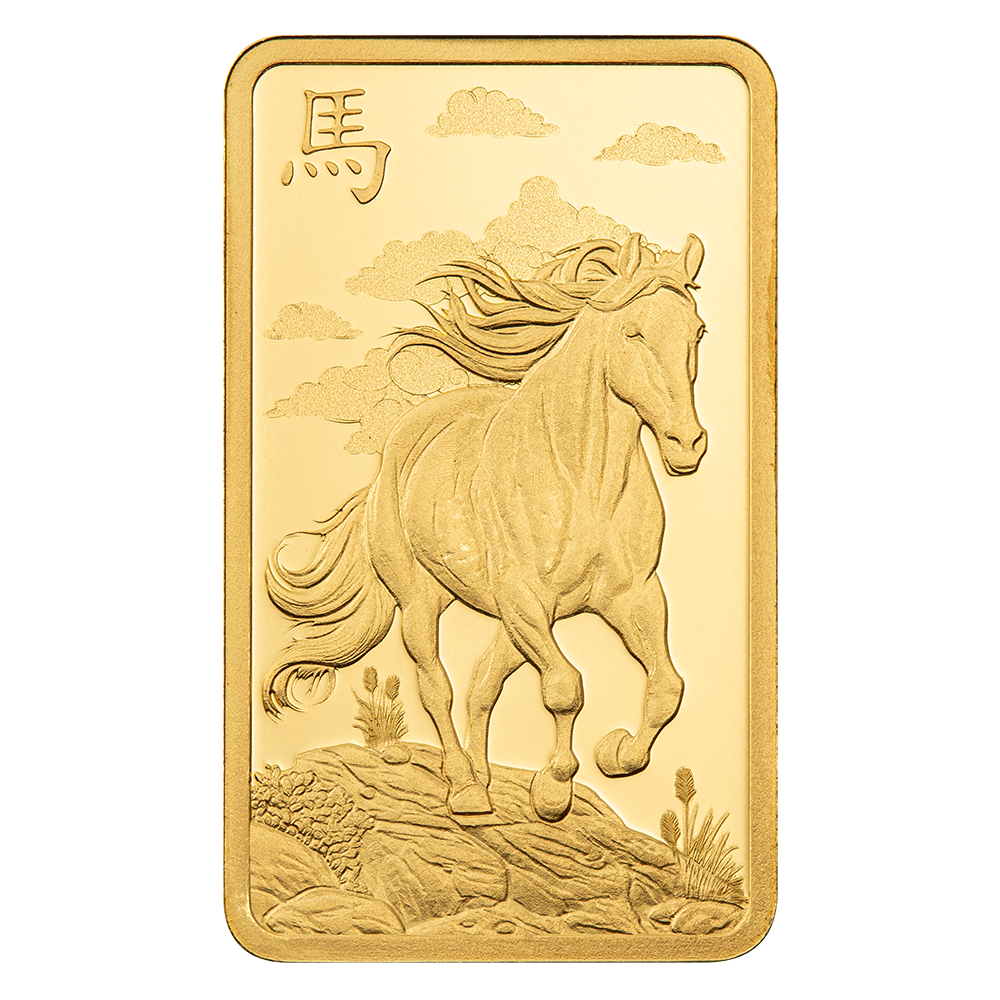 5g 2026 Pamp Suisse Lunar Horse Gold Bar