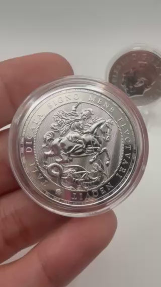 2026 1oz Great Britain St George and the Dragon .999 Silver Coin