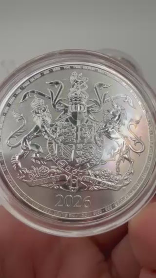 2026 1oz Great Britain The Royal Arms .999 Silver Coin
