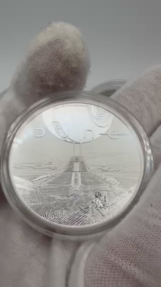 2026 1oz Tuvalu Dune .9999 Silver BU Coin