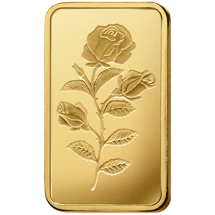 10 gram PAMP Suisse - Rosa .9999 Gold Bar (In Assay)