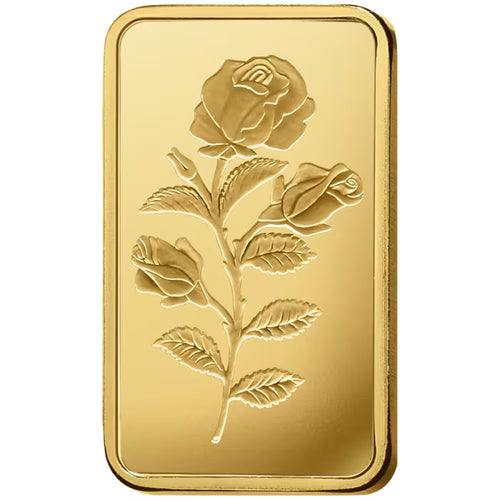 10 gram PAMP Suisse - Rosa .9999 Gold Bar (In Assay)