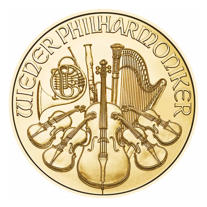 2026 1/10 oz Austria Philharmonic .9999 Gold Coin