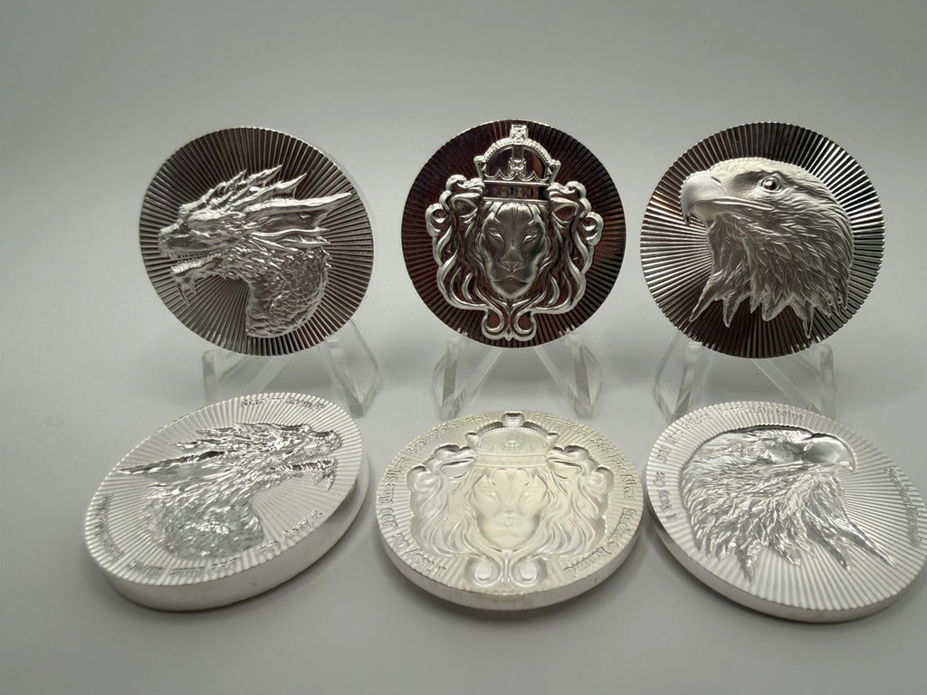 1 oz Scottsdale Dragon Stacker .999 Silver Round
