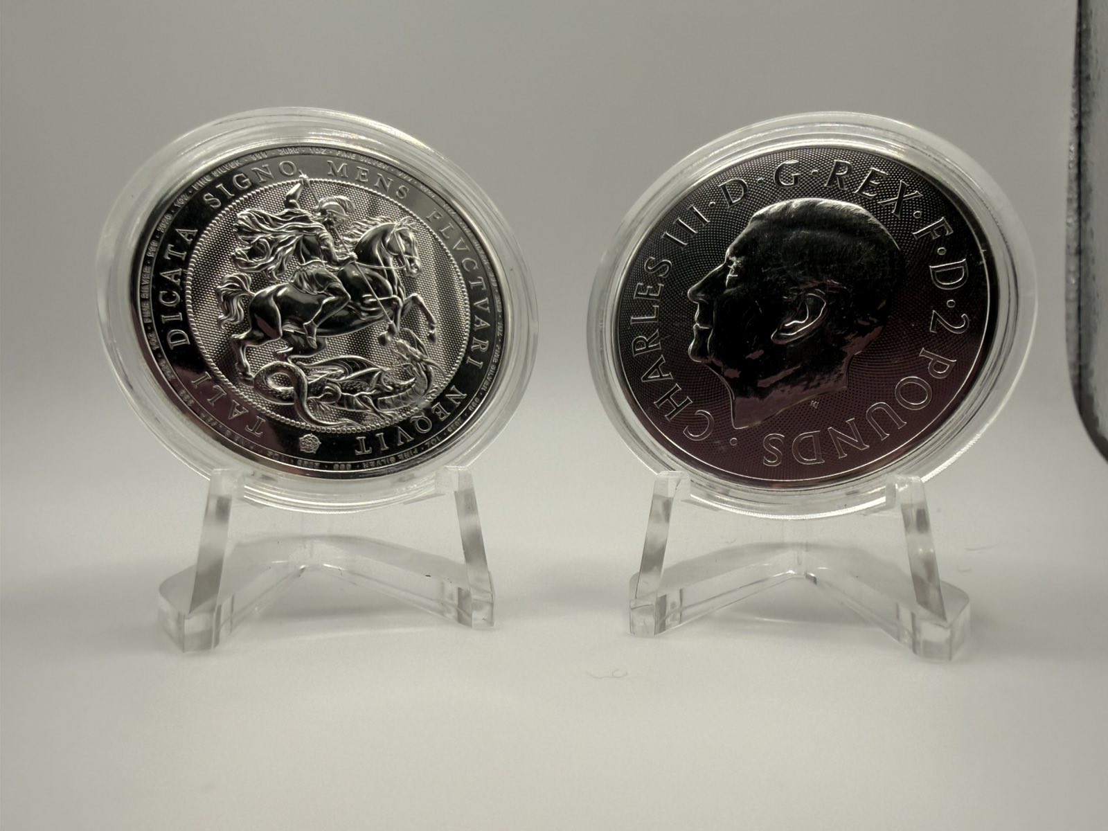 2026 1oz Great Britain St George and the Dragon .999 Silver Coin