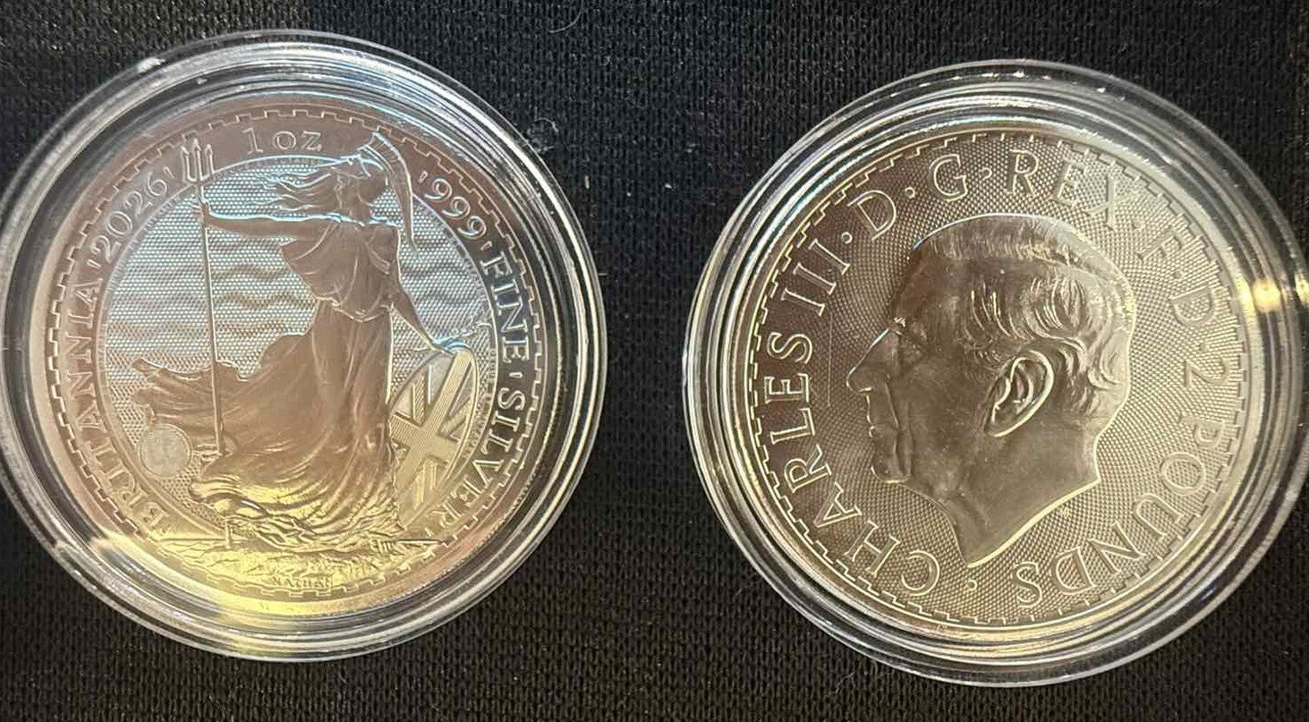 2026 1 oz United Kingdom Silver Britannia Bullion Coin